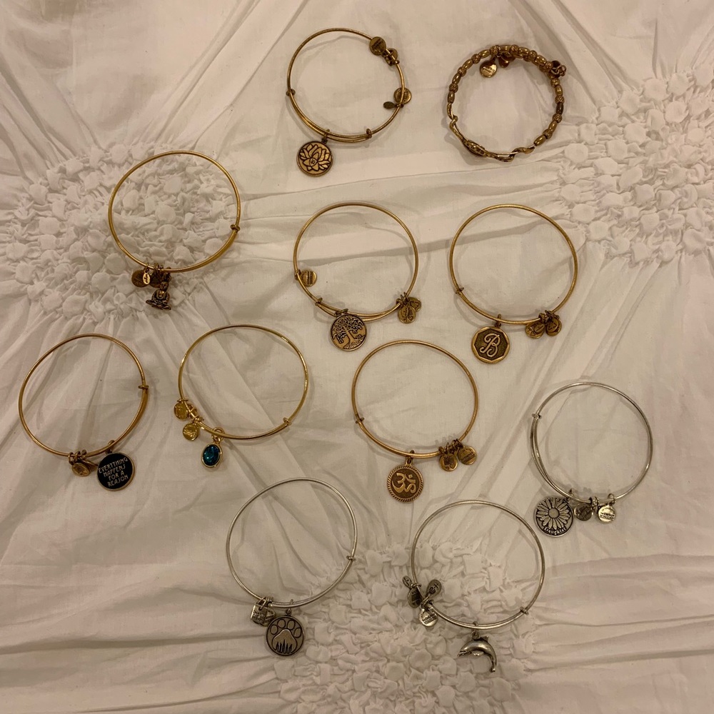 Alex and Ani bracelet bundle